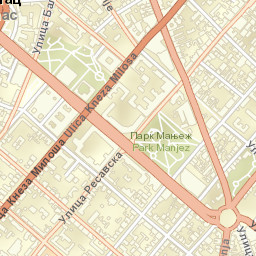 Belgrade Street Map