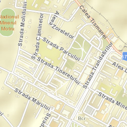 Motru Street Map
