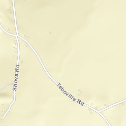 Teboville New York Street Map