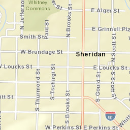 150-160 N Main St, Sheridan, WY 82801 Street Map