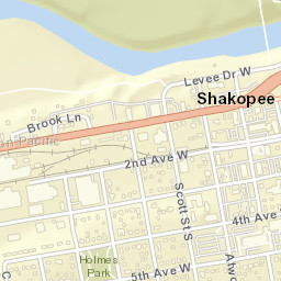 100-220 Levee Drive Shakopee MN 55379 Street Map