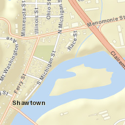 1401-1409 Short Street Eau Claire WI Street Map