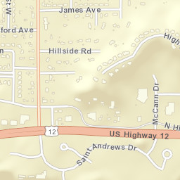 2000 N Hillcrest Pkwy, Altoona, WI 54720 Street Map