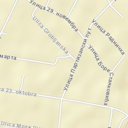 Klenak Street Map