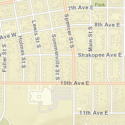 101 Shakopee Avenue East Shakopee MN Street Map