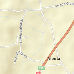 Albota Street Map
