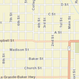 2243 Baker Street, Baker City, OR 97814 Street Map