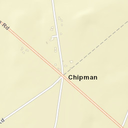 Chipman New York Street Map
