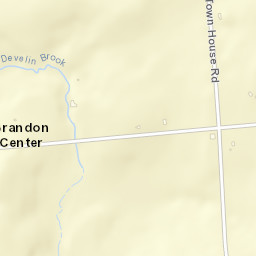 Brandon Center New York Street Map