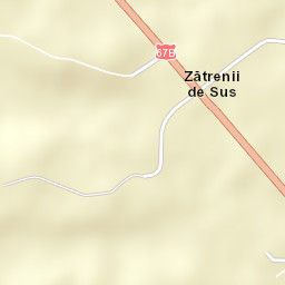 Zătreni Street Map