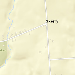 Skerry New York Street Map