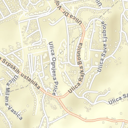 Starcevica Street Map