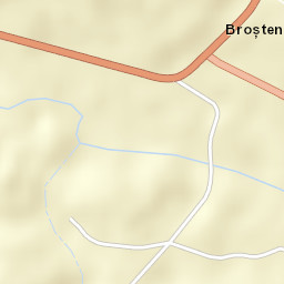 Broşteni Street Map