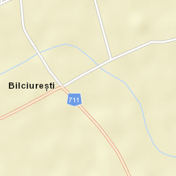 Comuna Bilciureşti Street Map