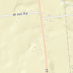 East Beekmantown New York Street Map