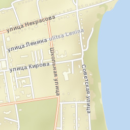 Kamen’-Rybolov Street Map