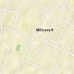 Miloşeşti Street Map