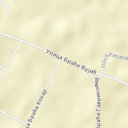 Boljevci Street Map