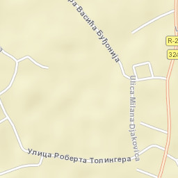 Pocerski Pričinović Street Map