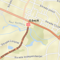 Găeşti Street Map