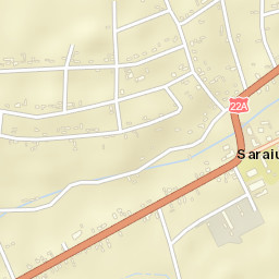 Comuna Saraiu Street Map