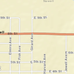 100-198 9th St Newell SD 57760 Street Map