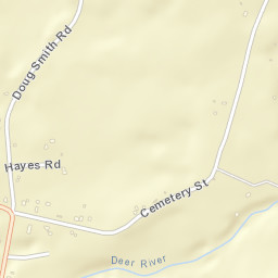 Dickinson Center New York Street Map