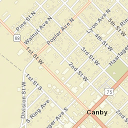 363-499 1st Street West, Canby, MN 56220 Street Map