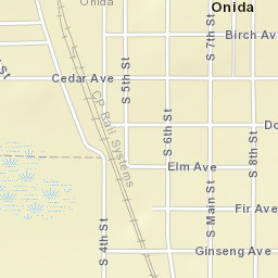 437-467 Cedar Avenue, Onida, SD 57564 Street Map