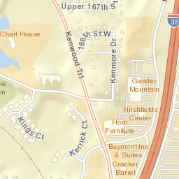 16467-16469 Interstate 35, Lakeville, MN Street Map