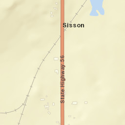 Sisson New York Street Map