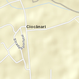 Ciocănari Street Map