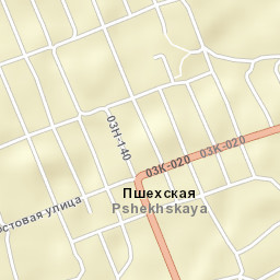 Pshekhskaya Street Map