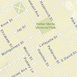 Ogdensburg New York Street Map