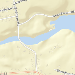 Woods Mills New York Street Map