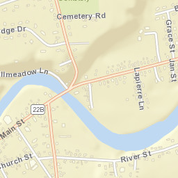 Morrisonville New York Street Map