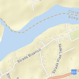 Comuna Snagov Street Map