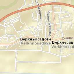 Verkhnesadovoye Street Map