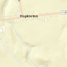 Hopkinton New York Street Map
