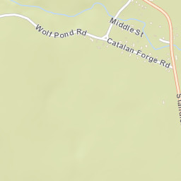 Standish New York Street Map