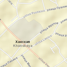 Khanskaya Street Map