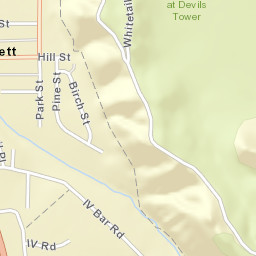 122 Main St Hulett WY 82720 Street Map