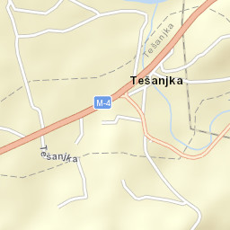Tešanjka Street Map