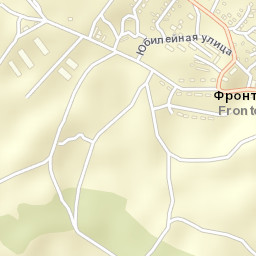 Frontovoye Street Map