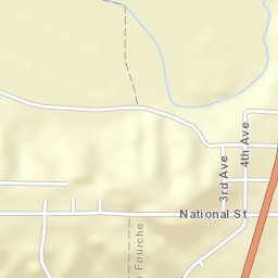 1398 CanAm Highway, Belle Fourche, SD Street Map