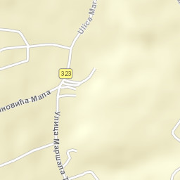 Čokešina Street Map