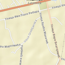 Lešnica Street Map