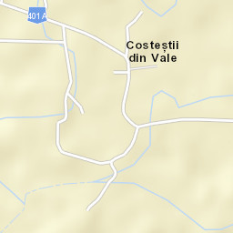 Costeştii din Vale Street Map