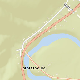 Saranac New York Street Map