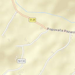 Popovača Street Map